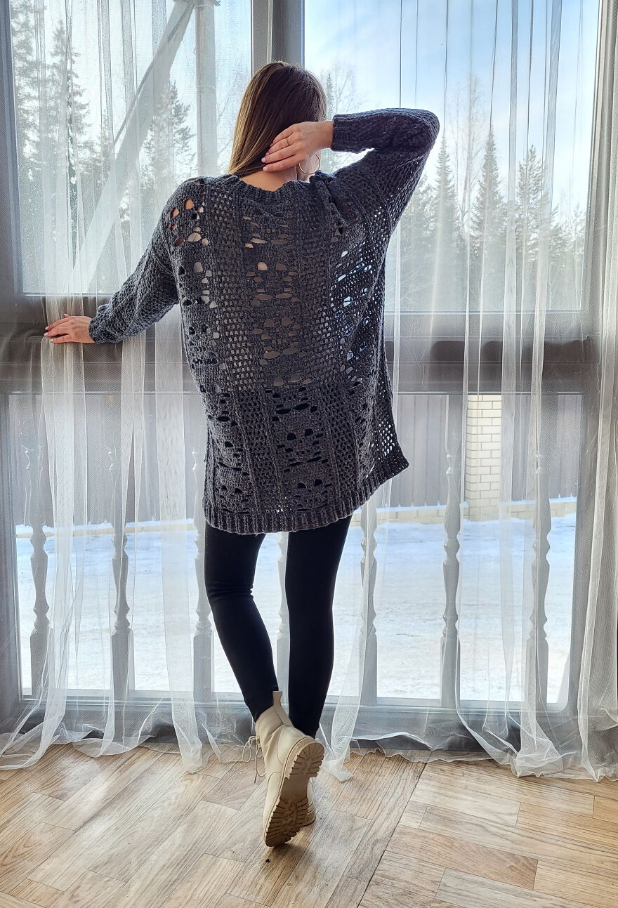 Hello, Dear Friends, I Love To Crochet, Knit, Fork And Just With My Hands... I Love The Process Of Creating My Creations. I Have A New Sweater Pattern Ready With Cute Skulls.