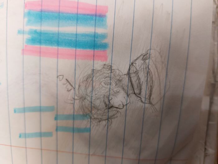 My 3rd Favourite Sketch Of Myself. It's Kinda Old And I Could Definitely Do It Better But Hey Its Nice!