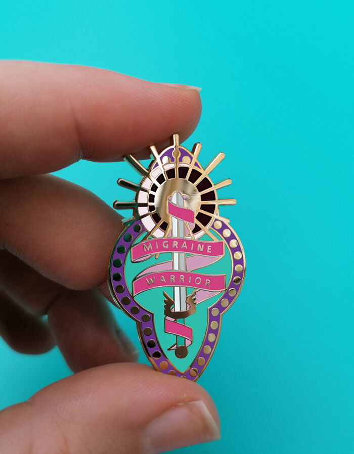 I Make Empowering Pins For Chronic Warriors (4 Pics)