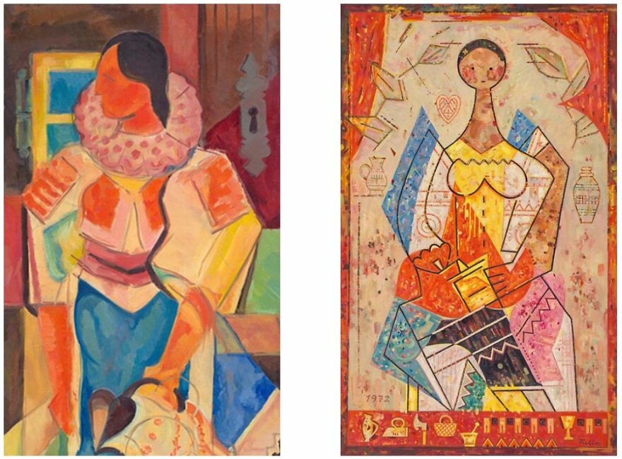 Ludovit Fulla In 1927 And 1972