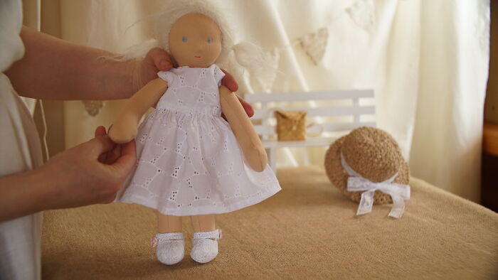 I Made Waldorf Doll With Clothes