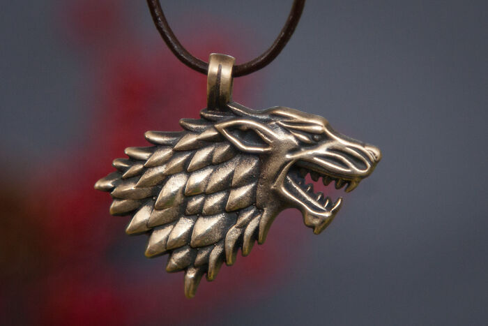 I've Created The Wolf Necklace Collection In Viking Style (5 Pics)