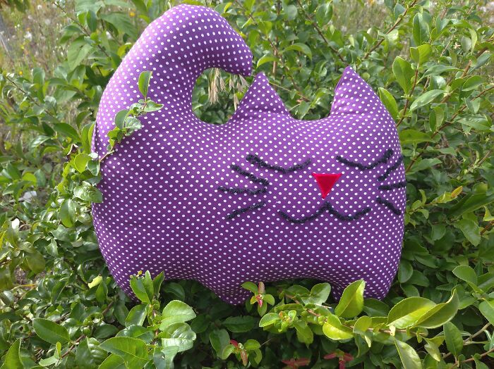 I Make Funny Pillows In The Form Of Cute Cats (13 Pics)