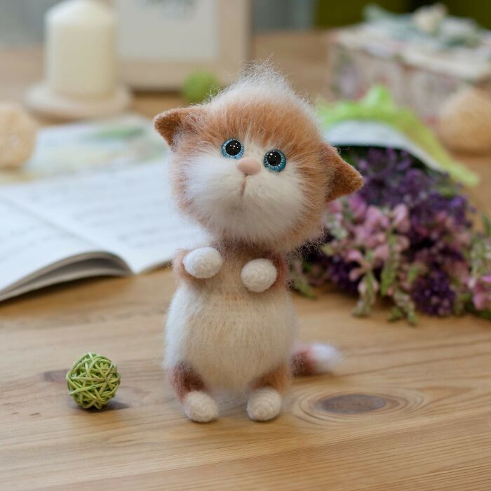 I Create Cute Fluffy Crochet Toys (17 Pics)