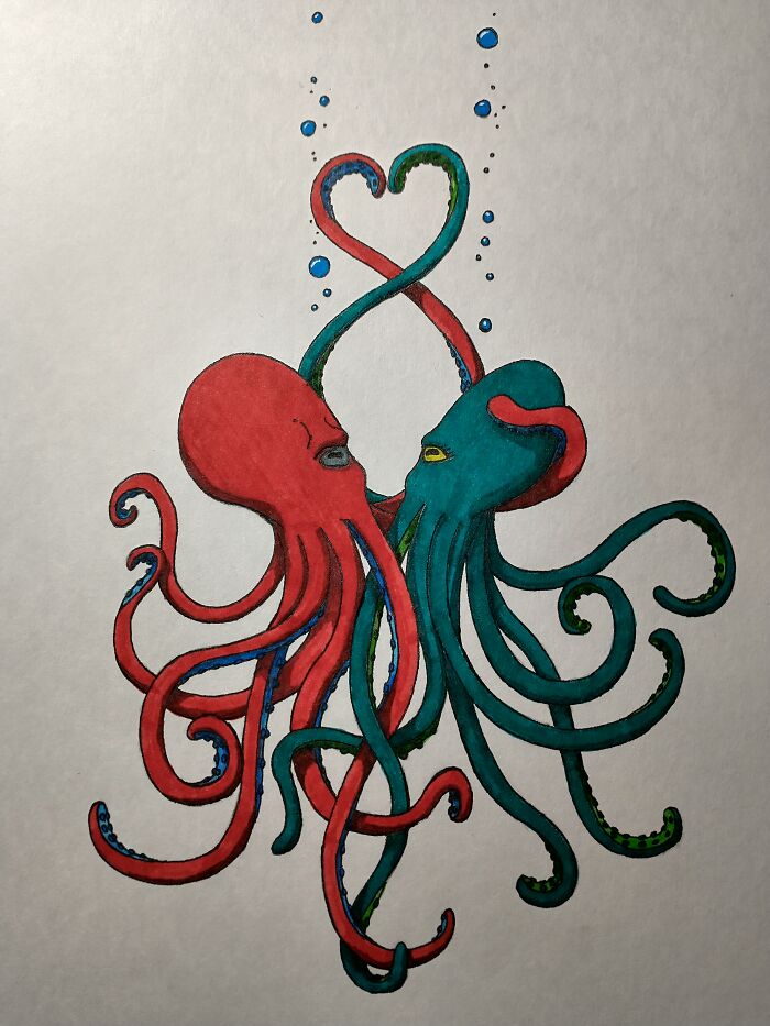 Drew This For My Wife