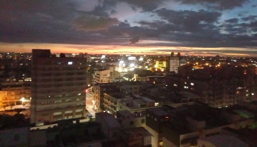 Sunset In Changhua, Taiwan