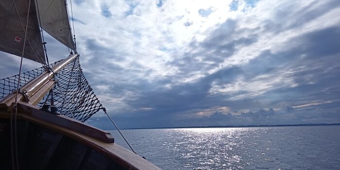 A Beatiful Day At Sea