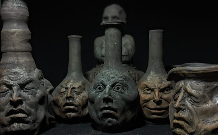 I Make Expressive Face Pots