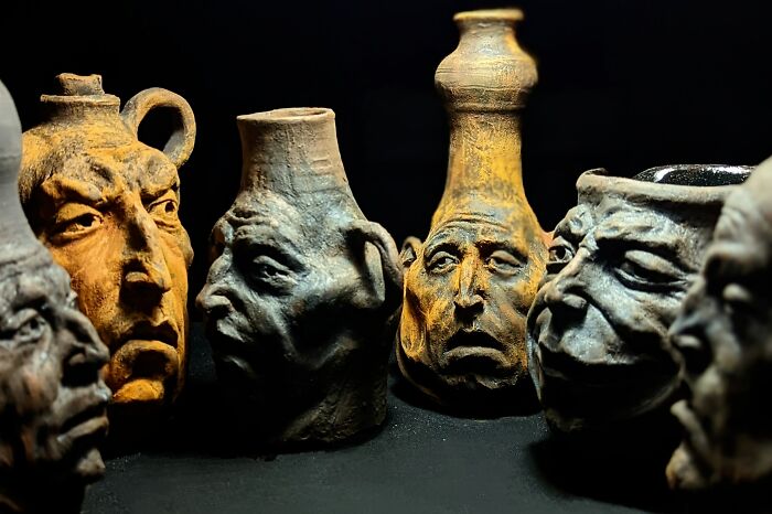 I Make Expressive Face Pots