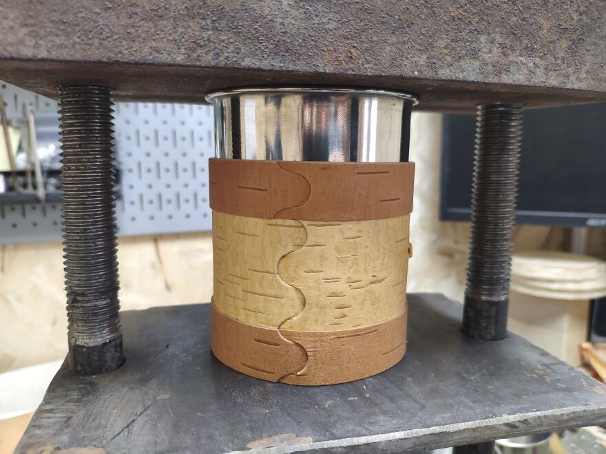 "Mug And Birch Bark": My Process Of Making A Birch Bark Mug