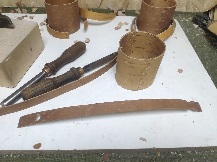 "Mug And Birch Bark": My Process Of Making A Birch Bark Mug