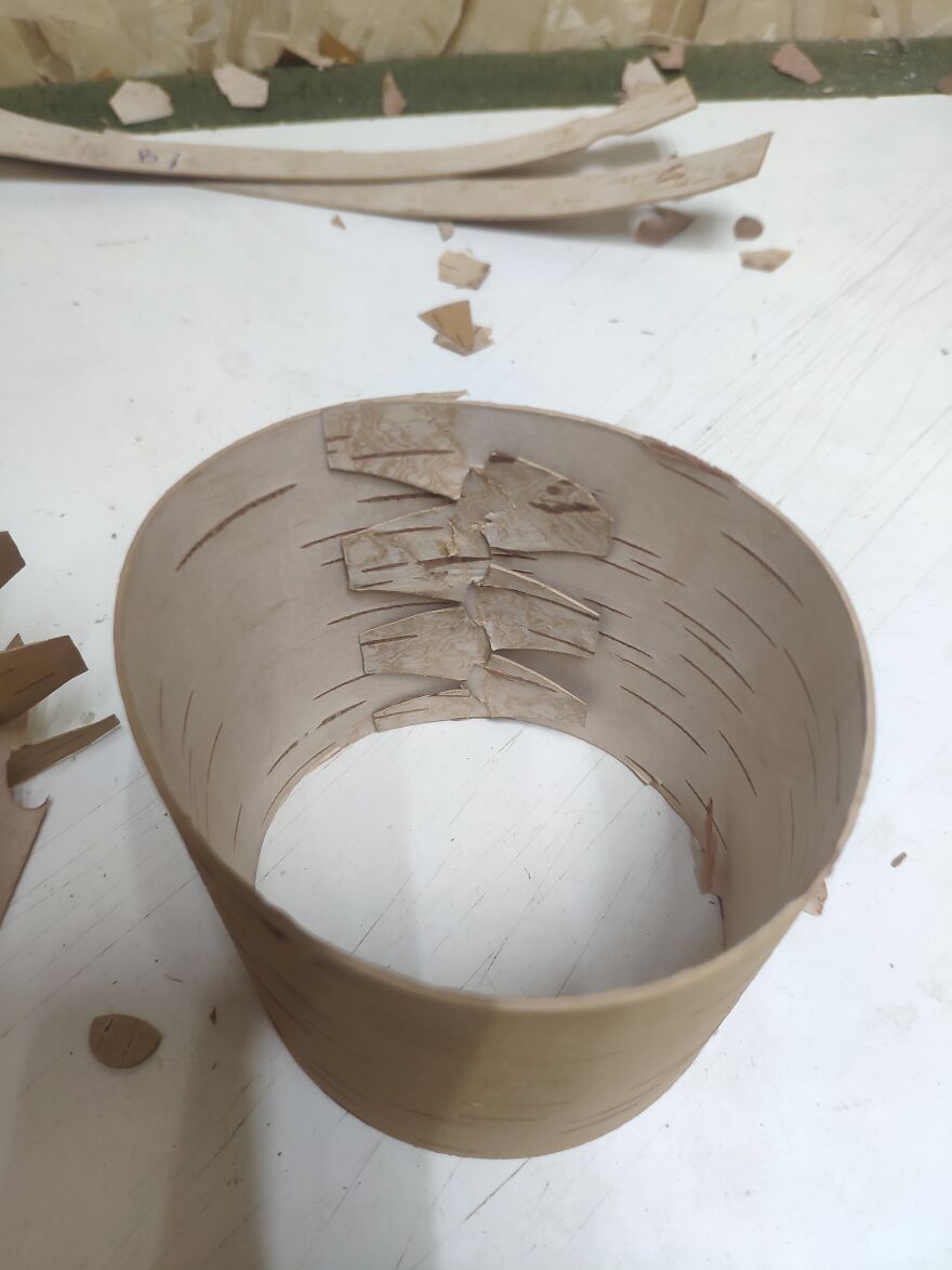 "Mug And Birch Bark": My Process Of Making A Birch Bark Mug