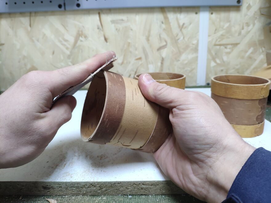 "Mug And Birch Bark": My Process Of Making A Birch Bark Mug