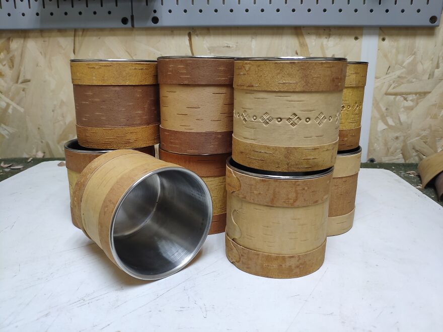 "Mug And Birch Bark": My Process Of Making A Birch Bark Mug