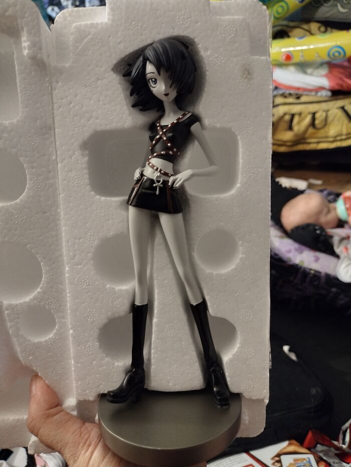 Sandman Death Manga Statue Gift From My Husband For Valentine's. They Are Quite Rare Going For Up To $600 On Ebay