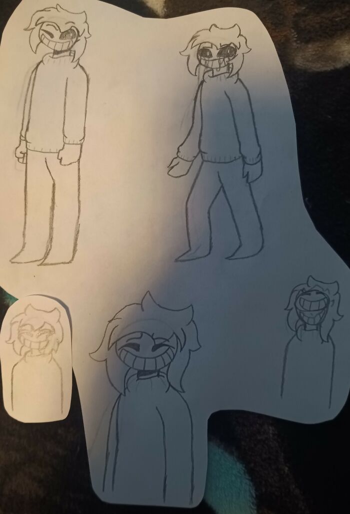 Some Of The Best Drawings I've Done Of My Character Jax