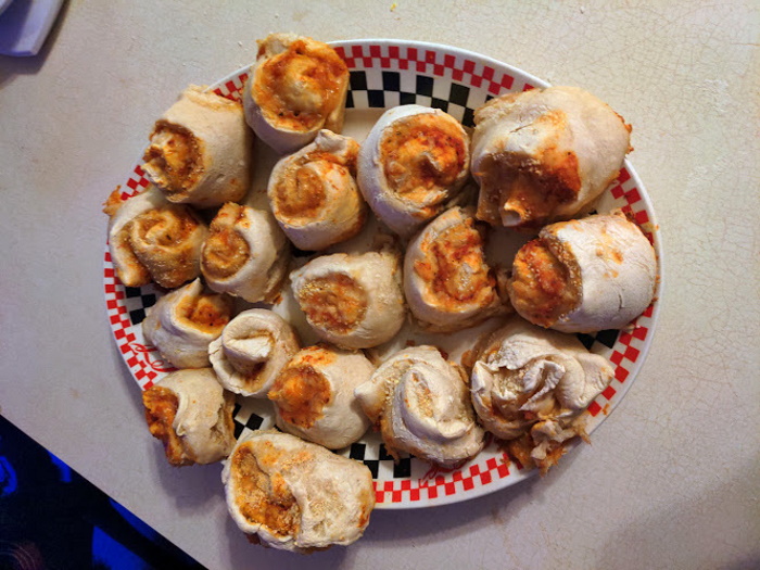 Pizza Rolls (Like Cinnamon Rolls But Pizza Flavored)