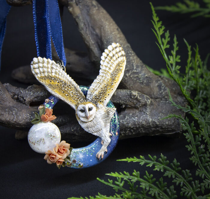 My Sister And I Create Unique Pieces Of Wearable Art In Polymer Clay, Mostly Inspired By Nature