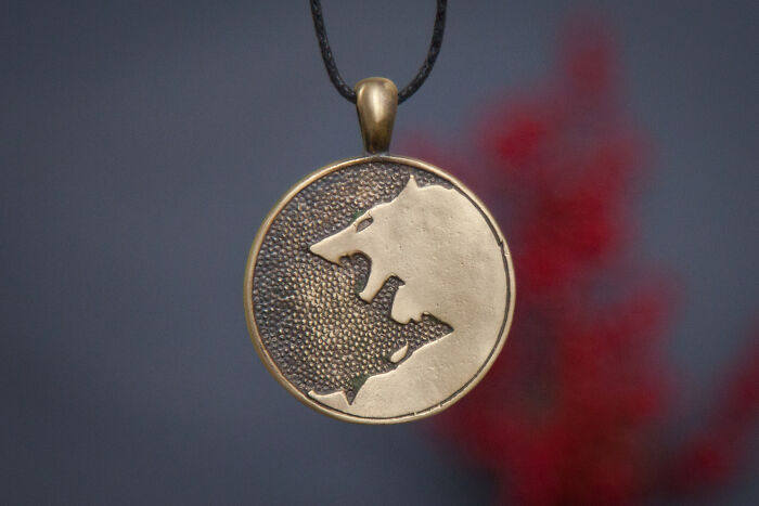 I've Created The Wolf Necklace Collection In Viking Style (5 Pics)