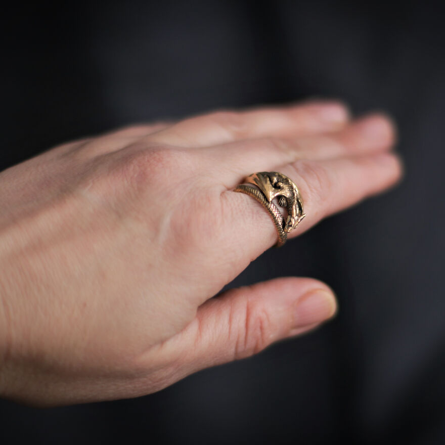 My Passion For Dragon Jewelry: The Creation Of The Dragon Collection (8 Pics)