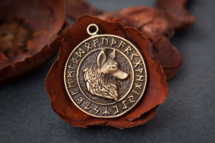 I've Created The Wolf Necklace Collection In Viking Style (5 Pics)