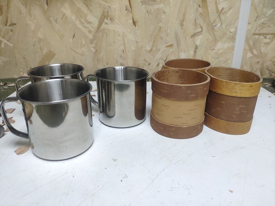 "Mug And Birch Bark": My Process Of Making A Birch Bark Mug