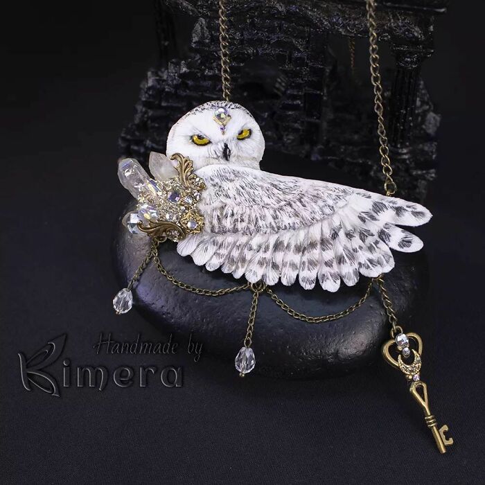 My Sister And I Create Unique Pieces Of Wearable Art In Polymer Clay, Mostly Inspired By Nature