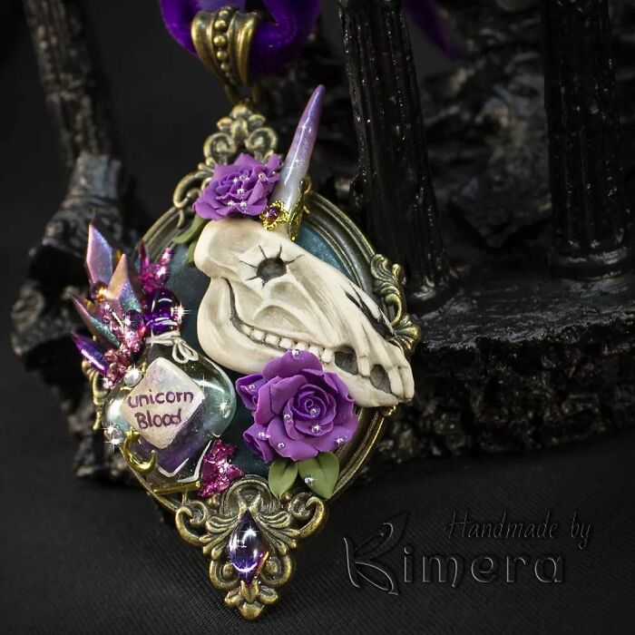 My Sister And I Create Unique Pieces Of Wearable Art In Polymer Clay, Mostly Inspired By Nature