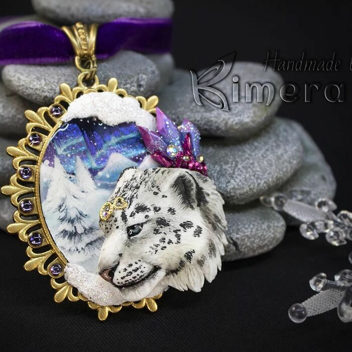 My Sister And I Create Unique Pieces Of Wearable Art In Polymer Clay, Mostly Inspired By Nature