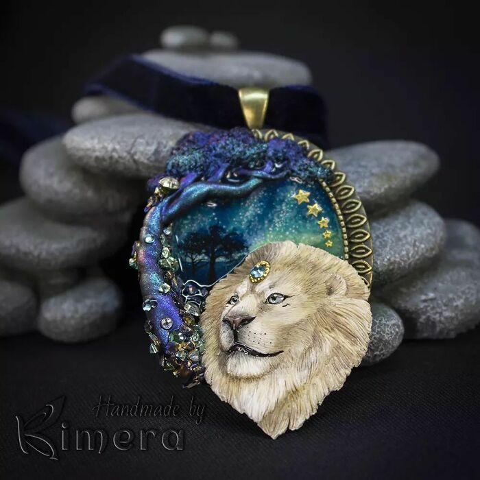 My Sister And I Create Unique Pieces Of Wearable Art In Polymer Clay, Mostly Inspired By Nature