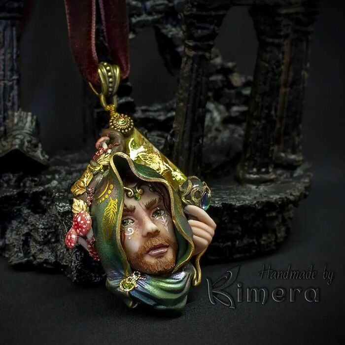 My Sister And I Create Unique Pieces Of Wearable Art In Polymer Clay, Mostly Inspired By Nature