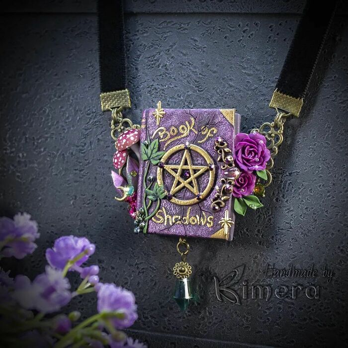 My Sister And I Create Unique Pieces Of Wearable Art In Polymer Clay, Mostly Inspired By Nature