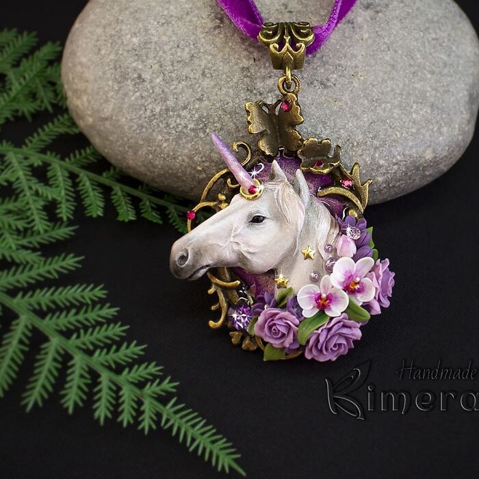 My Sister And I Create Unique Pieces Of Wearable Art In Polymer Clay, Mostly Inspired By Nature
