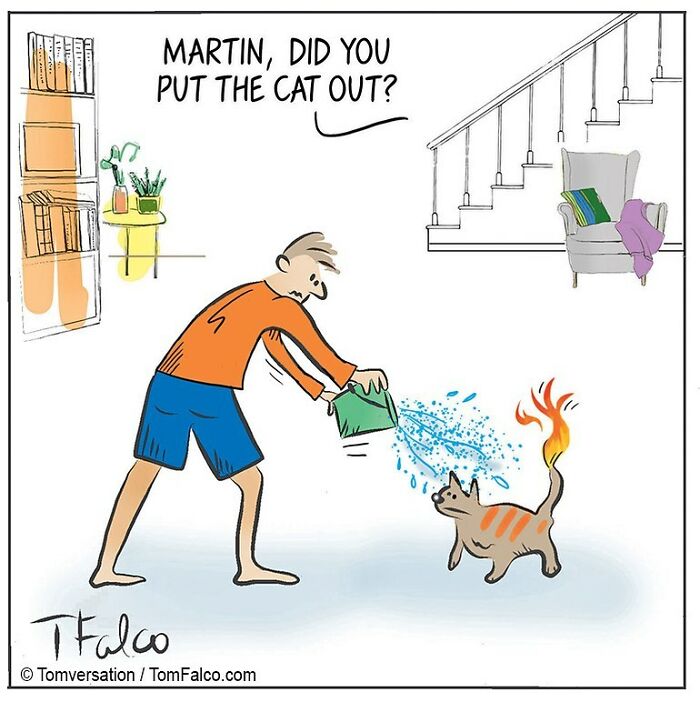 One-Panel Comics Filled With Absurd Situations And Silly Humor By Tomversation (New Pics)