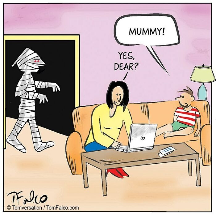 One-Panel Comics Filled With Absurd Situations And Silly Humor By Tomversation (New Pics)