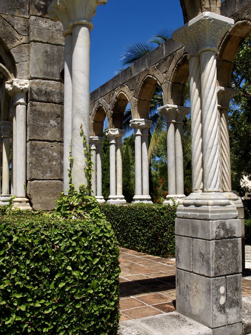 A Path Among The White Marble Columns. ©auroreshirley