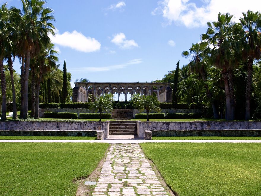 A View Of The Cloisters From The Versailles Gardens. ©auroreshirley