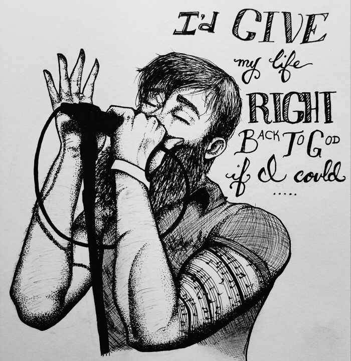 My Best Recent Drawing. Andrew Wells Of Eidola