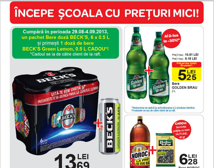 Text On The Red Banner Reads: "School Starts With Discounts". (Photo: Arhiblog)