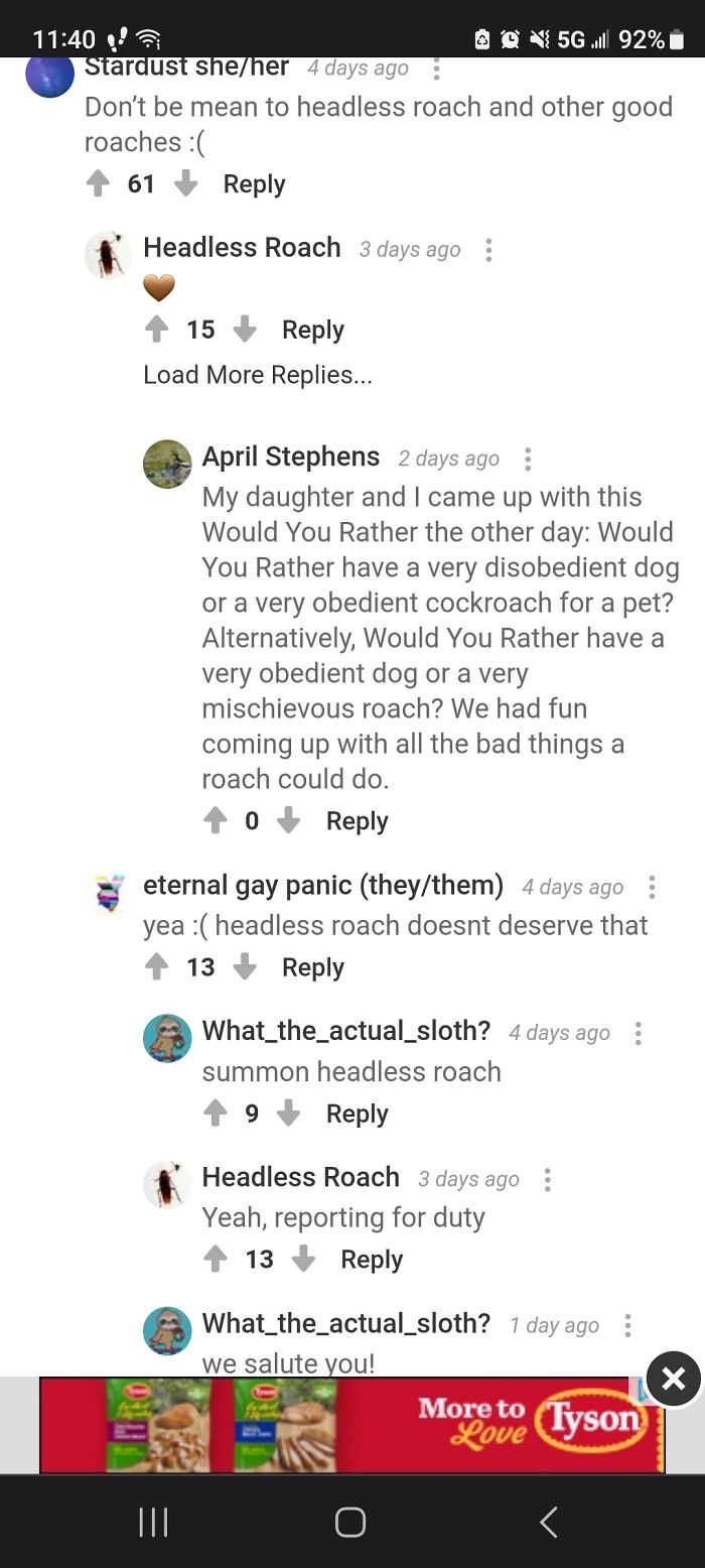 I Am Headless Roaches Sis. This Is What Happened