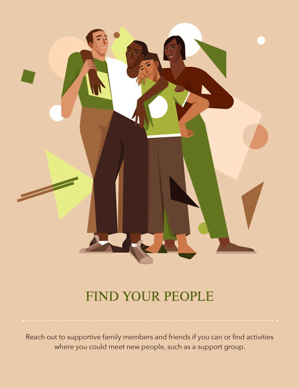 "Self Care" Depression Awareness Posters