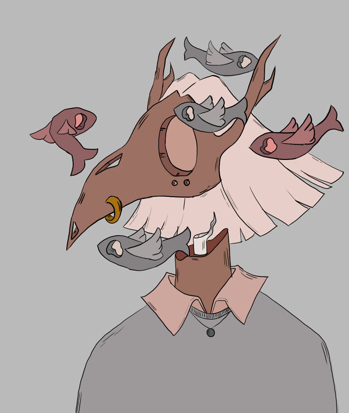 I Tried A New Art Style And I Love This One So Much (I Always Forget To Sign My Work O.o)