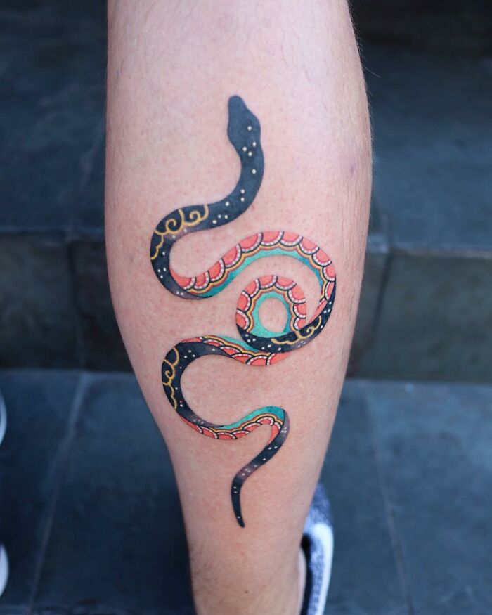 Tattoo Artist Turns Iconic Artwork And Illustrations Into Unique Tattoos By Blending Korean Culture References On The Skin