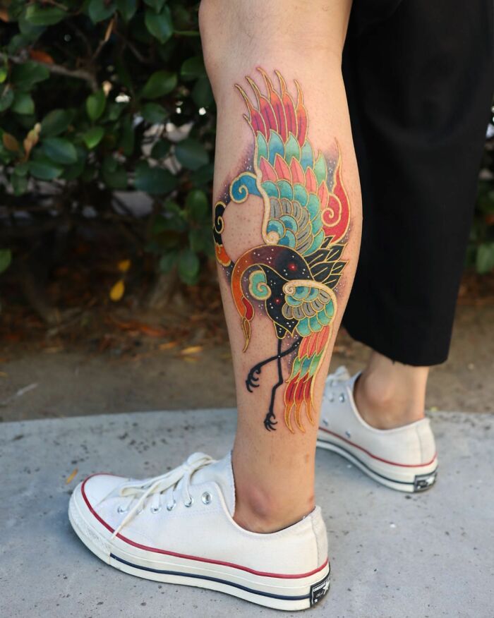 Tattoo Artist Turns Iconic Artwork And Illustrations Into Unique Tattoos By Blending Korean Culture References On The Skin