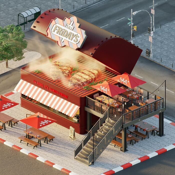 This Egyptian Artist Creates Original Fast Food Dioramas (38 Pics)