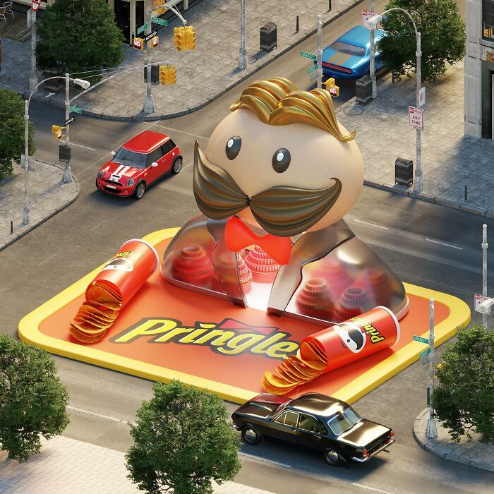 This Egyptian Artist Creates Original Fast Food Dioramas (38 Pics)