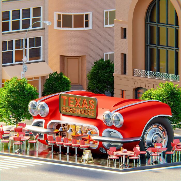 This Egyptian Artist Creates Original Fast Food Dioramas (38 Pics)