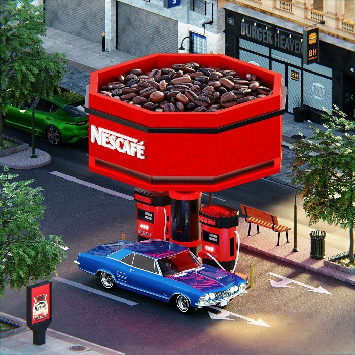 This Egyptian Artist Creates Original Fast Food Dioramas (38 Pics)