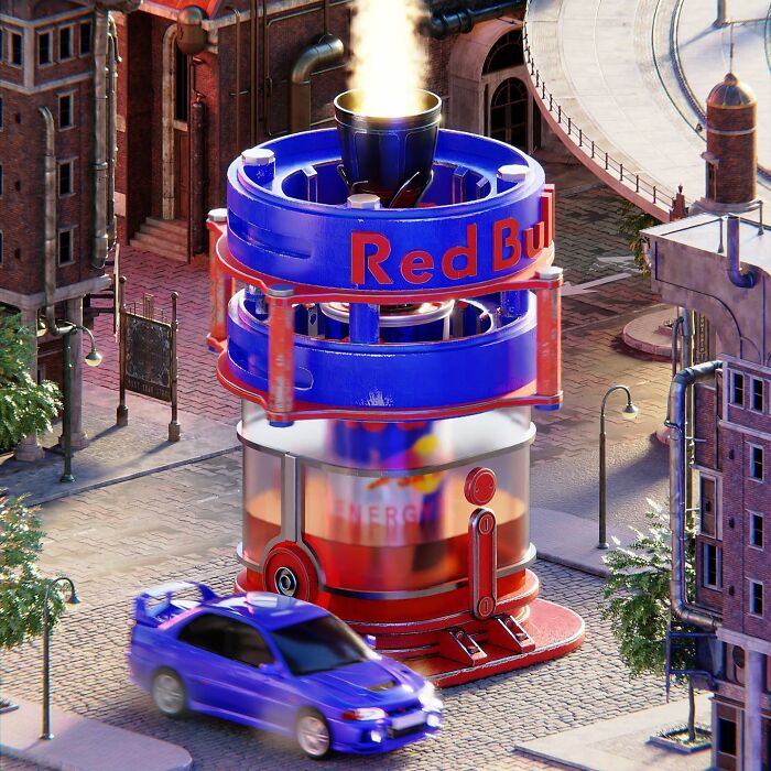 This Egyptian Artist Creates Original Fast Food Dioramas (38 Pics)