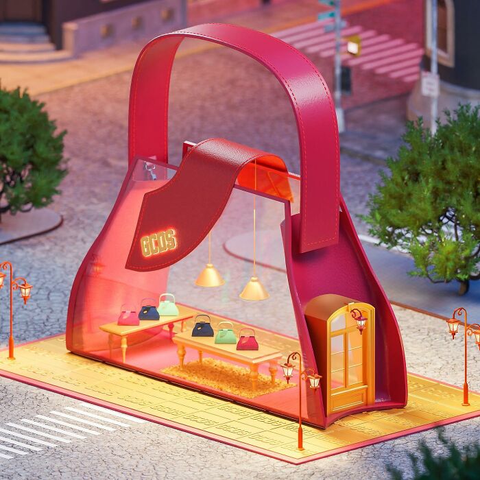 This Egyptian Artist Creates Original Fast Food Dioramas (38 Pics)